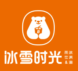 冰雪時光茶飲品牌logo