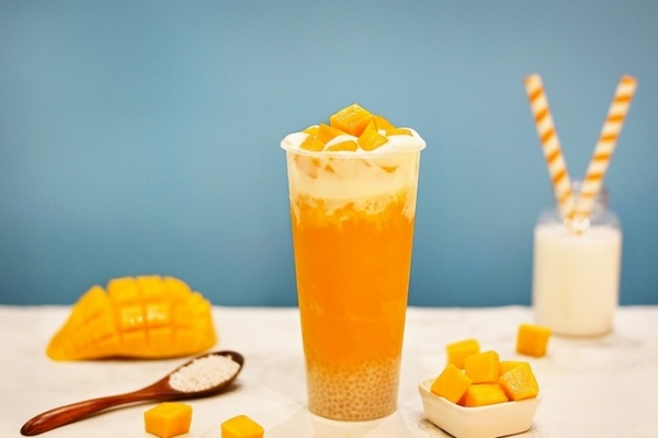 芒果日記奶茶