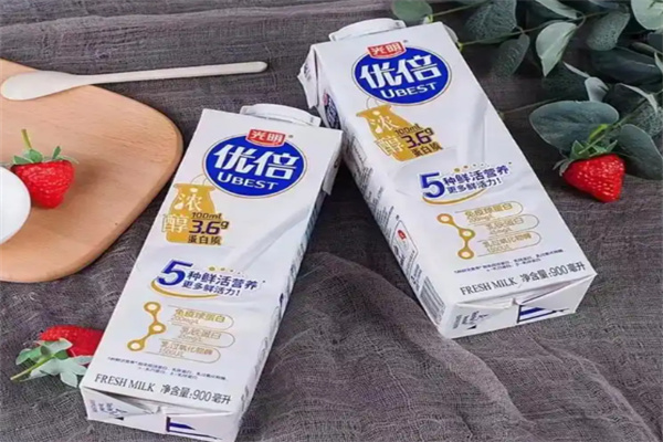 優倍牛奶