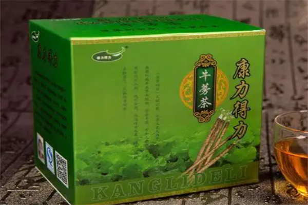 綠色呼吸牛蒡茶